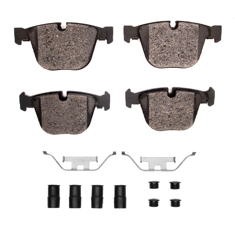 BMW 545I Brake Pads - Rear - R1 Concepts - Semi Met - `02-`13